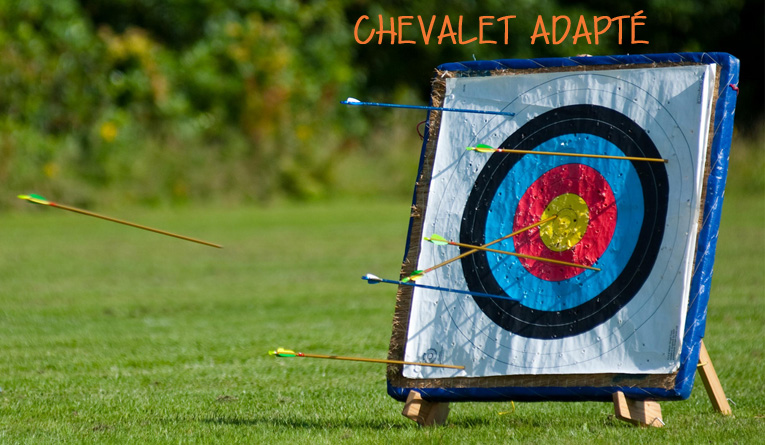 Chevalet - porte-cible de tir à l'arc